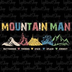 Mountain Man Svg, Bonus Dad Svg, Retro Dad Svg, Father's Day Png, Funny Dad Gift Svg, Gift For Dad, Svg Png Files For Cr