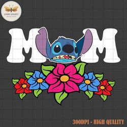 Mom PNG, Mom Floral Png, Mom Flower Png, Cartoon Character Png, Mom Shirt, Mom Gift Png, Mother's Day Png, Family Shirt,