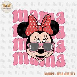 Mama Mouse SVG, Family Trip Svg, Mama Svg, Happy Mother's Day Svg, Family Vacation, Vacay Mode Svg, Gift For Mama, Digit