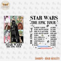 bundle galaxy war the epic tour png design, retro galaxy's edge characters, galaxy war png, family trip png, family trip