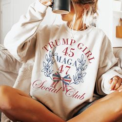 Trump Girl Png, American 4th Of July Png, 4th Of July Png, America png, Fourth Of July PNG, maga 45 47 png, Coquette png