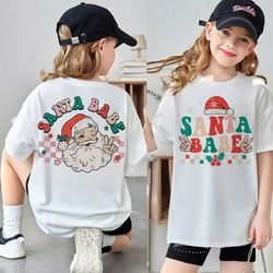 Santa Babe PNG, Christmas Season Png, Kids Christmas Shirt PNG, Christmas png, Retro Christmas PNG Shirt, Retro png, Chr