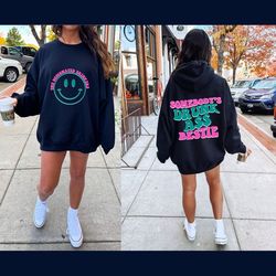 Somebody's Drunk Ass Bestie, Smile face svg, Trendy svg, Back of hoodie svg, Bestie svg, Drunk ass svg, commercial svg