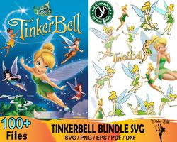 100 Files Tinkerbell Svg Bundle, Disney Svg, Tinkerbell Svg
