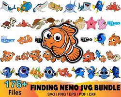 Finding Nemo Bundle Svg, Disney Svg, Nemo Svg, Cartoon Svg