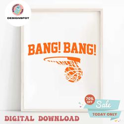 bang bang new york basketball svg