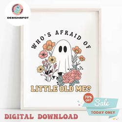 Whos Afraid Of Little Old Me Swift Ghost SVG