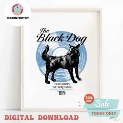 The Black Dog Old Habits Die Screaming SVG