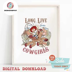 Jessie Long Live Cowgirls Toy Story PNG