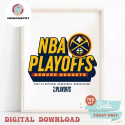 NBA Playoffs Denver Nuggets Basketball Assocication SVG