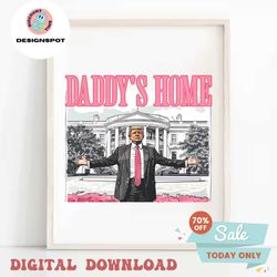 Daddys Home White House Trump PNG
