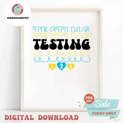 Testing 123 Test Day Student PNG
