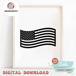 American Flag SVG, USA Flag Svg, American Svg, US Flag Svg, American Flag Png, American Flag Clipart, American Flag Cut