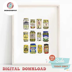 Pickle Slut Png, Canned Pickles Png, Funny Pickles Png, Canning Season Png, Pickle Jar Digital Download