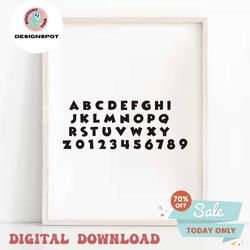 Mickey font, Mickey Font SVG, Mickey letters,mickey font silhouette, mickey font cricut, mickey mouse, mickey mouse alph