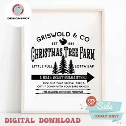 Griswold And Co Est 1989 Tree Farm SVG