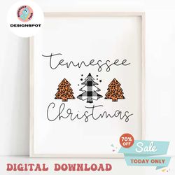 Vintage Tennessee Christmas NFL SVG