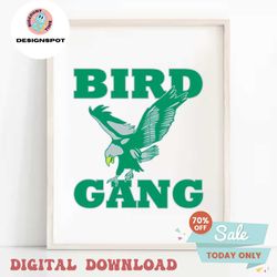 Bird Gang Philadelphia Eagles Svg Digital Download