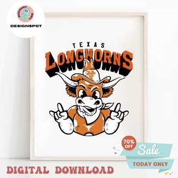 Texas Longhorns NCAA Svg Cricut Digital Download