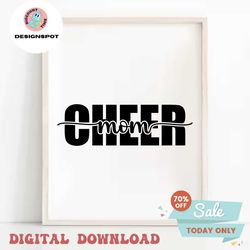 Cheer Mom SVG, Cheerleader's Mom Svg, Cheer Mom Png, Cheer Mom Cut Files, Cricut, Png, Svg