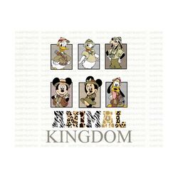 Animal Kingdom PNG, Family Vacation Png, Vacay Mode Png, Mouse And Friends Animal Vacation Png, Wild Trip Png, Animal Va