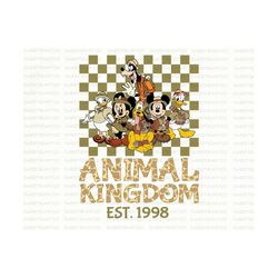 Checkered Animal Kingdom SVG, Magical Kingdom Svg, Family Vacation Svg, Family Squad Svg, Friend Squad Svg, Vacay Mode S