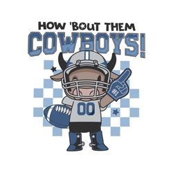 Funny How Bout Them Cowboys SVG