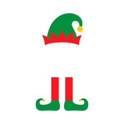 Elf  Instant Digital Download  svg, png, dxf, and eps files included! Christmas, Elf Hat, Elf Feet