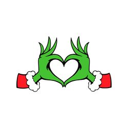 Grinch Heart Heart  Christmas Christmas  SVG Download File  Plotter File  Plotter  Plotter  Cricut