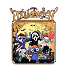 Stitch Cosplay Halloween Happy Cartool PNG