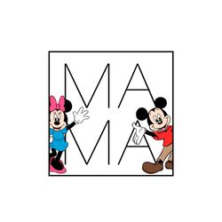 Mama Mickey Dissney Mother's day svg