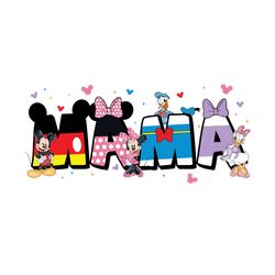 Mickey and Friends Cartoon Movie Png, Mama png