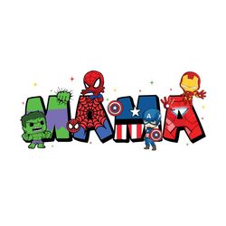 Superhero Cartoon Movie Mama Png