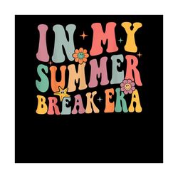 Retro In My Summer Break Era PNG