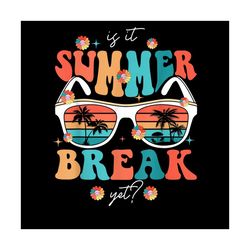 Retro Is It Summer Break Yet PNG