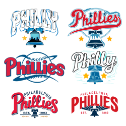 Philadelphia Philly Bell Baseball Svg