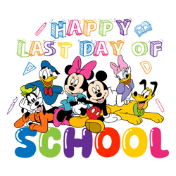 Happy Last Day Of School Disney Kingdom PNG