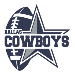 50Dallas Cowboys Stars Football Svg Digital Download