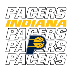 147NBA Indiana Pacers Team Logo SVG