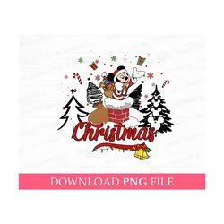 Christmas Mouse Png, Christmas Png, Christmas Trees and Snowflakes, Vacay Mode, Santa Mouse Png, Gifts and Lights, Png F