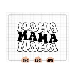 Retro Mama Svg, Mama Svg, Mom Life Svg, Leopard Mama Svg, Mama clipart, Leopard Png, Mama Png, Cricut and Silhouette