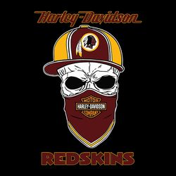 Harley Davidson Redskins Svg, NFL Svg, Sport Svg, Football Svg, Digital download
