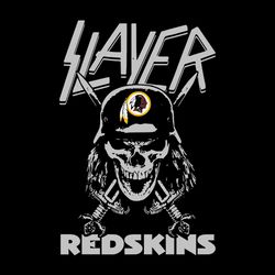 Slayer Redskins Svg, Skull Svg, Washington Redskins Svg, NFL Svg, Sport Svg, Football Svg, Digital download