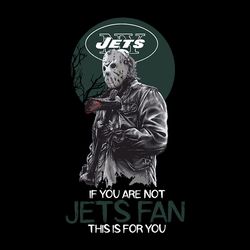 Jason Voorhees If You Are Not Jets Fan This Is For You New York Jets Svg, NFL Svg, Sport Svg, Football Svg