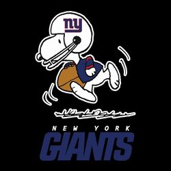 New York Giants Snoopy Svg, NFL Svg, Sport Svg, Football Svg, Digital download
