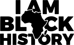 I Am Black History Svg, Junteenth Svg, Black History Svg, Independence Day Png, Freedom Svg, Instant Download