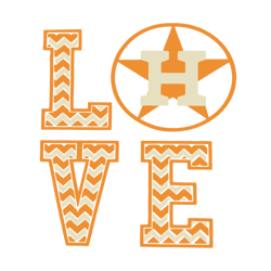 Love logo Houston Astros Svg, MLB Svg, Baseball Svg, Sport Svg, Instant Download