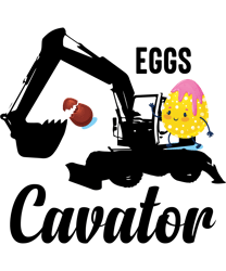 Eggs Cavator Svg, Happy Easter Day Svg, Easter Day Svg Cut File, Easter Day Svg Quotes, Digital Download