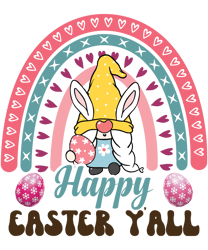 Happy easter y'all Svg, Happy Easter Day Svg, Easter Day Svg Cut File, Easter Day Svg Quotes, Digital Download