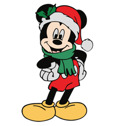 Mickey mouse christmas Svg, Disney Christmas Svg, Mickey mouse santa Svg, Disney Mickey Svg, Digital download (3)